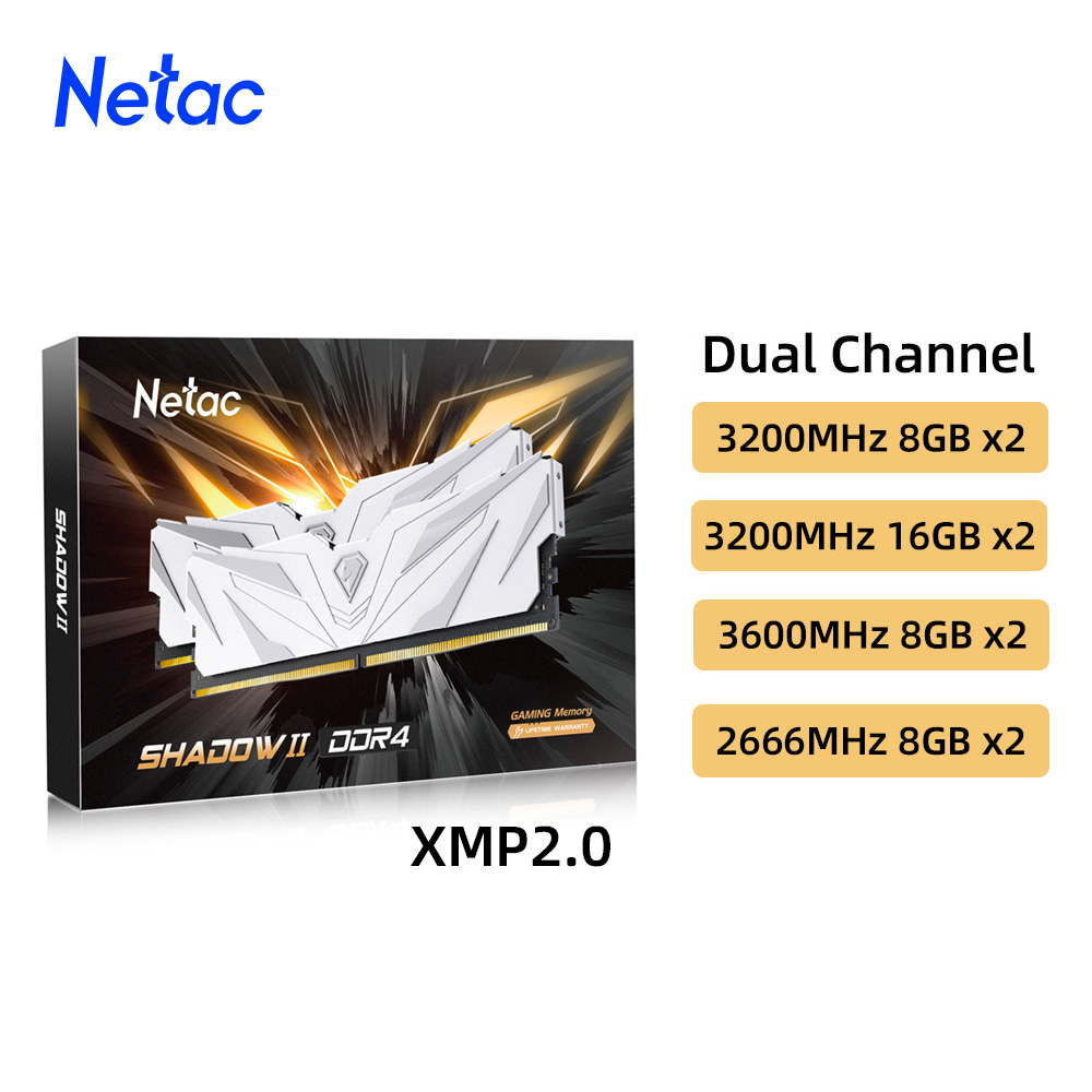 Server Memory Ddr4 - Netac Ram Memory DDR4 8GBX2 16GBX2