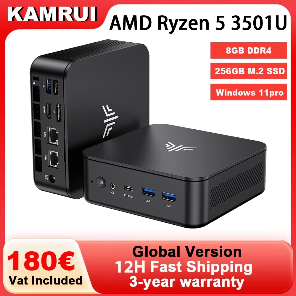 Ddr4 8Gb - KAMRUI Mini PC Ryzen 5 3501U