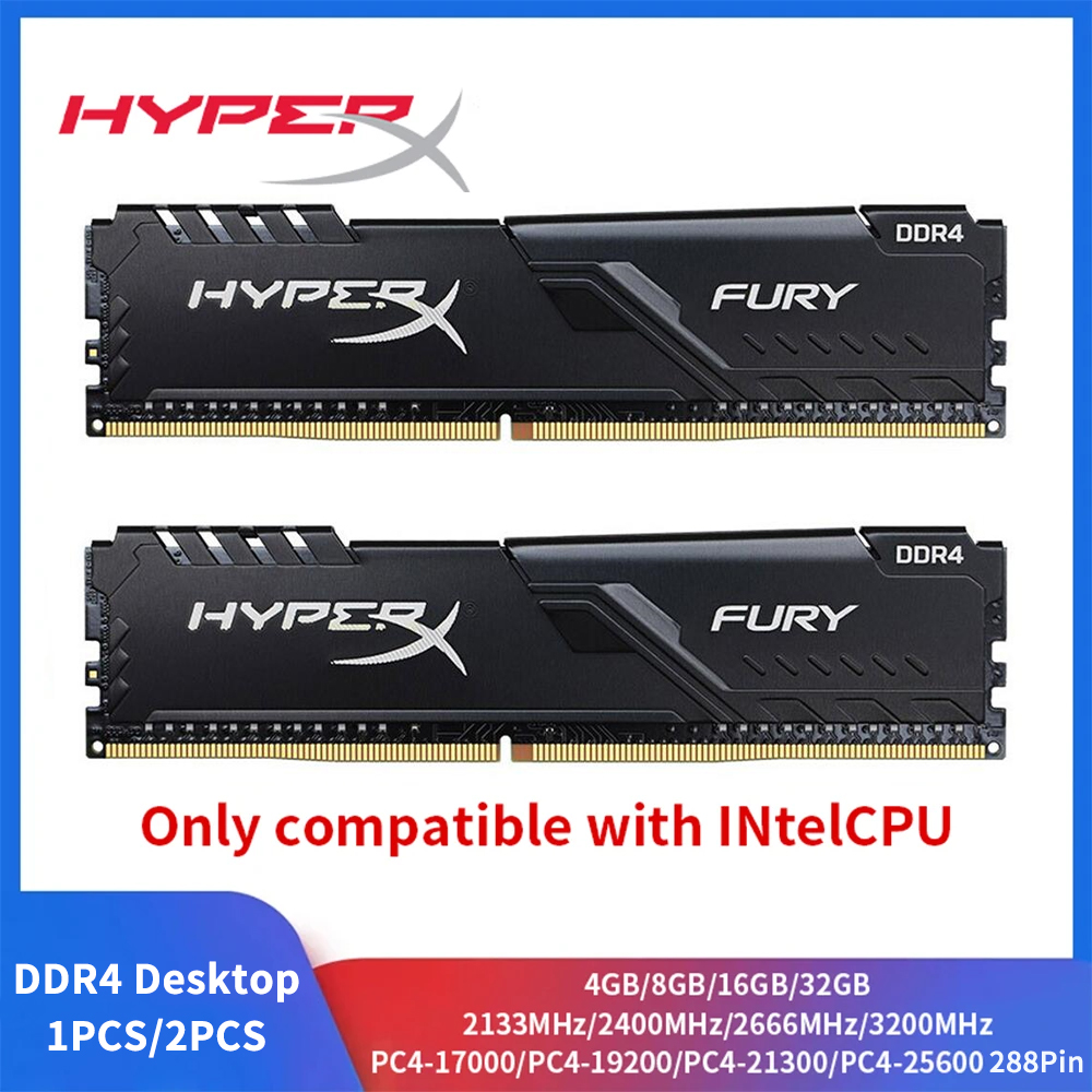 Sodimm Ddr4 - HyperX Fury Memoria DDR4 8GB 16GB