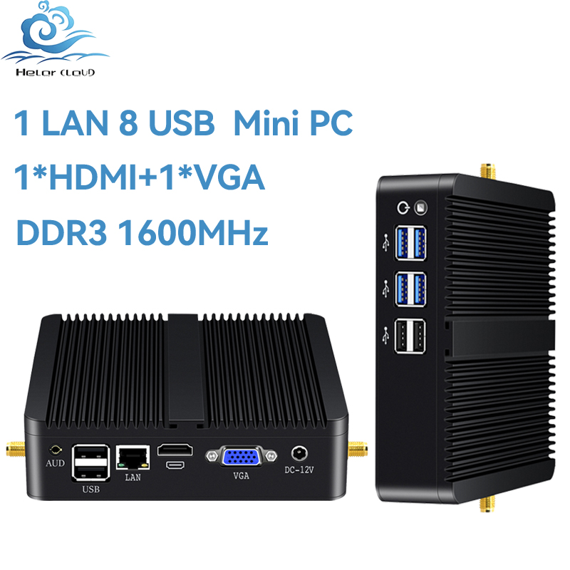 Ddr3 8Gb - Helorpc1LAN 8USB Industrial Mini PC 8G