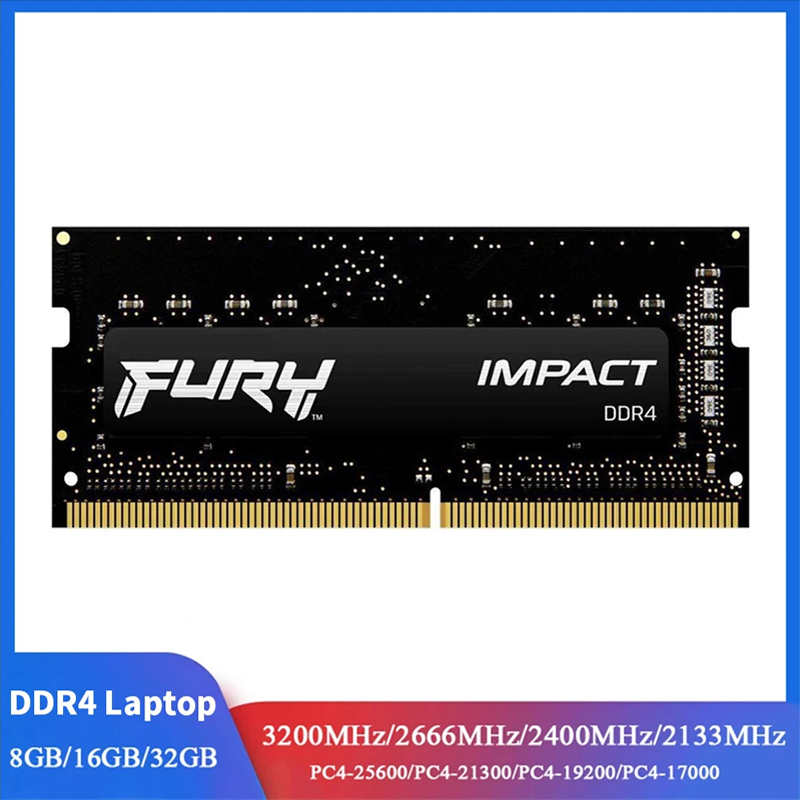 Sodimm Ddr4 - DDR4 FURY Impact RAM 16GB 8GB