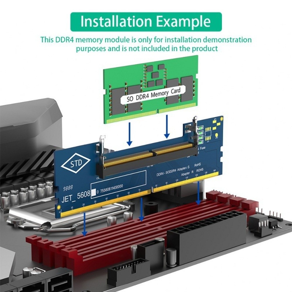 Notebook DDR4 to Desktop DDR4  - Sodimm Ddr4 ulasan dan harga