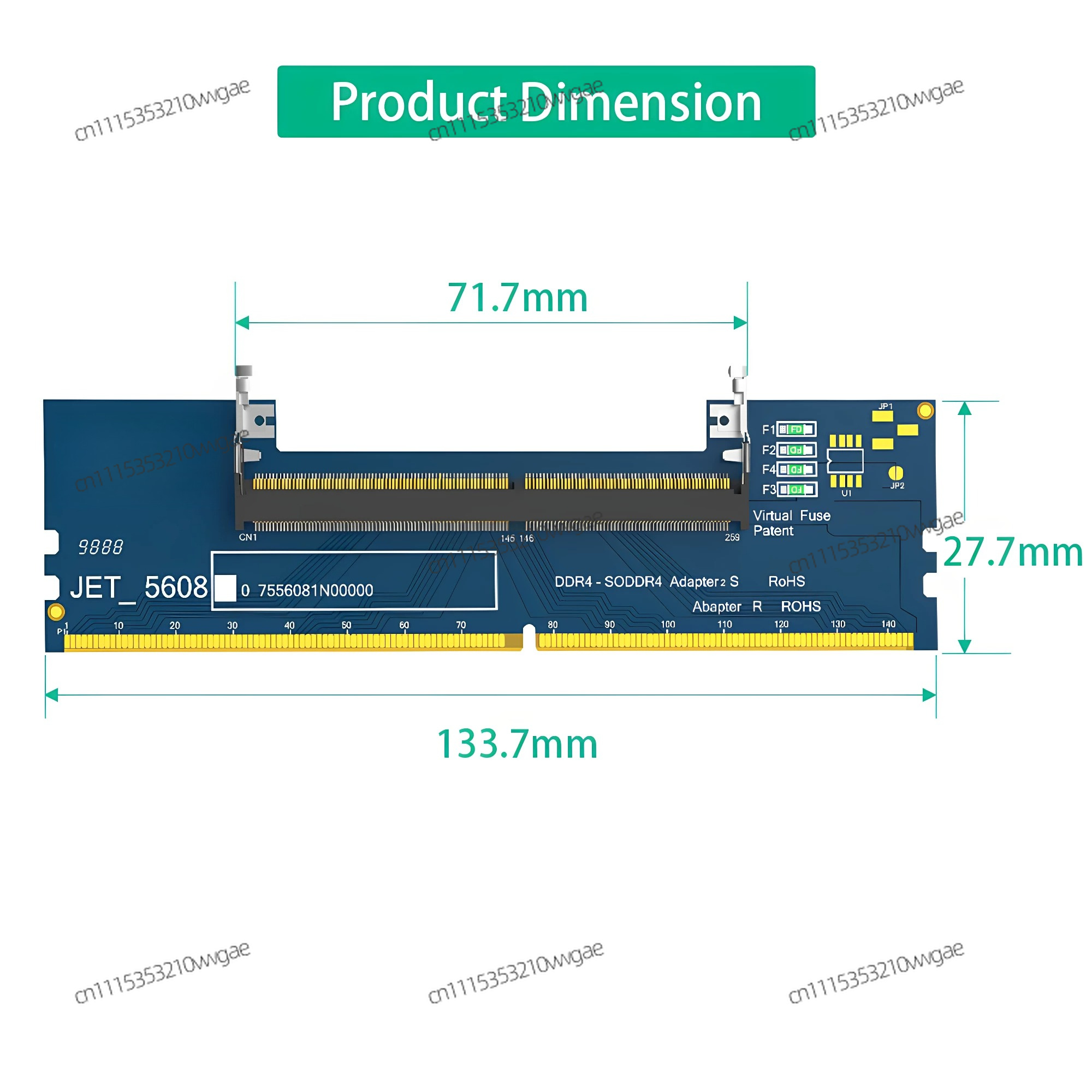 Laptop RAM Adapter Card Conver - Ddr4 Desktop Ram ulasan dan harga