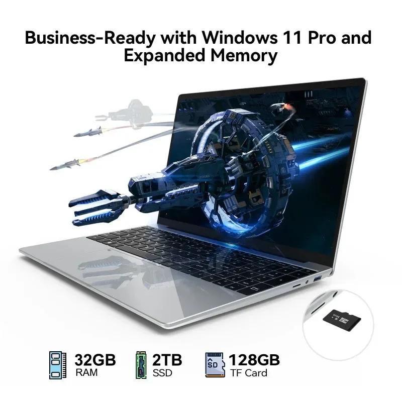 2026 New 15.6' Intel N150 Wind - Ddr4 Ram ulasan dan harga