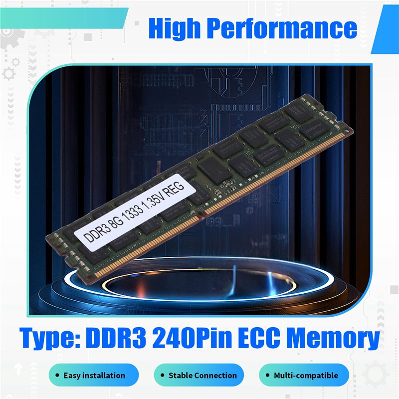 8GB DDR3 1333MHZ Ecc Ram Memor - Ecc Ram Server ulasan dan harga