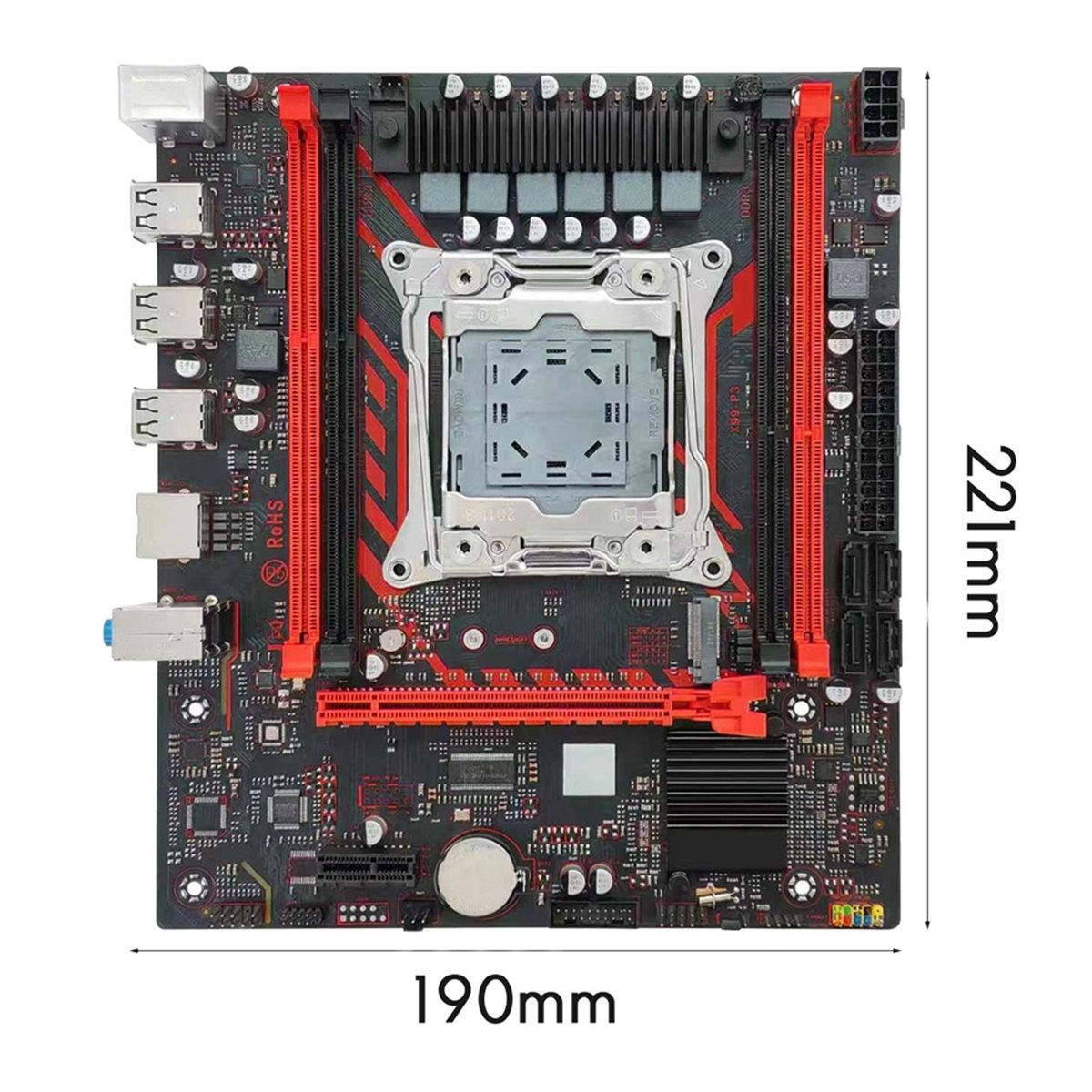 (A01R) X99 Motherboard X99 P3  - Ddr3 Ram ulasan dan harga