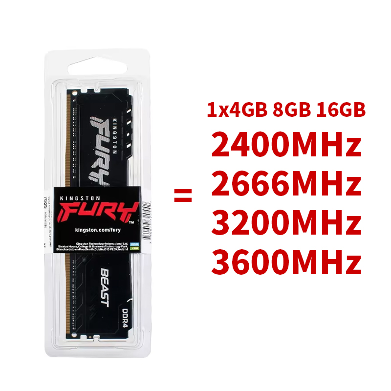 DDR4 Kingston BEAST RAM 3200MH - Ddr4 2400Mhz ulasan dan harga