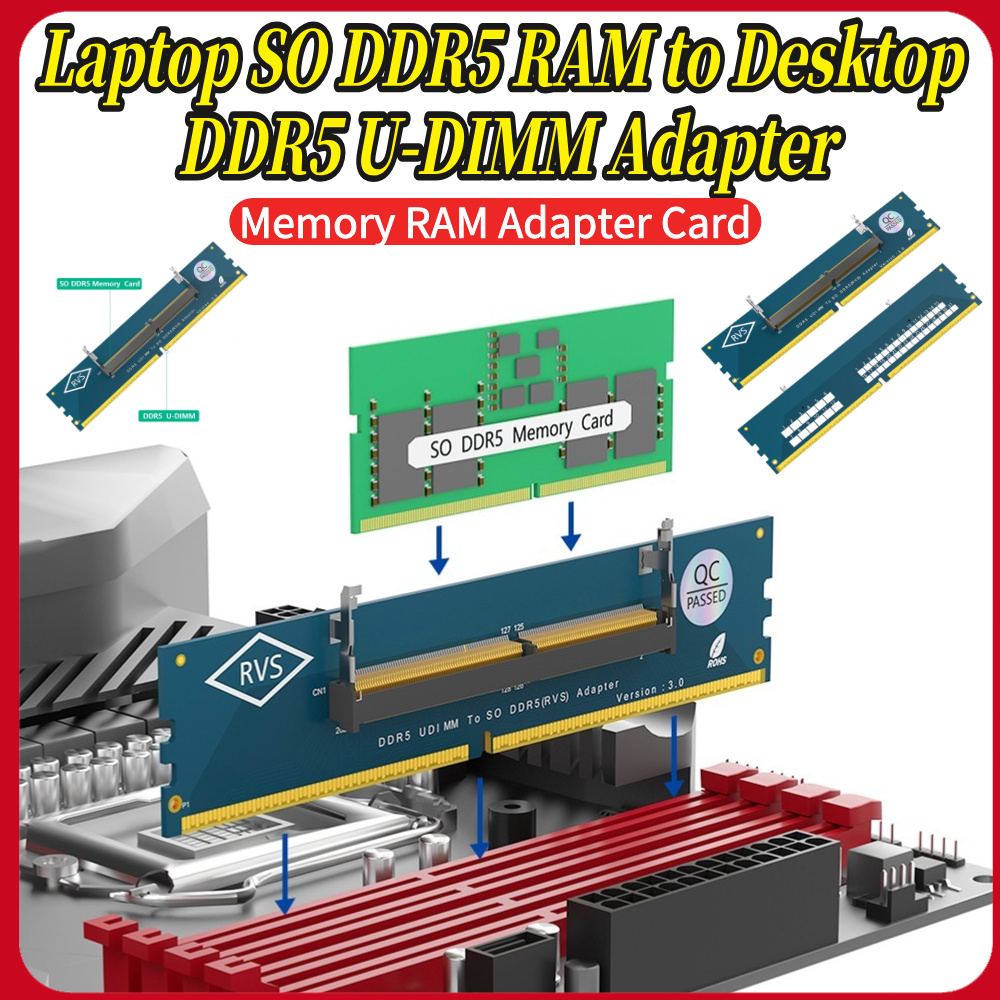 Laptop SO DDR5 RAM To Desktop  - Ram Memory Module ulasan dan harga