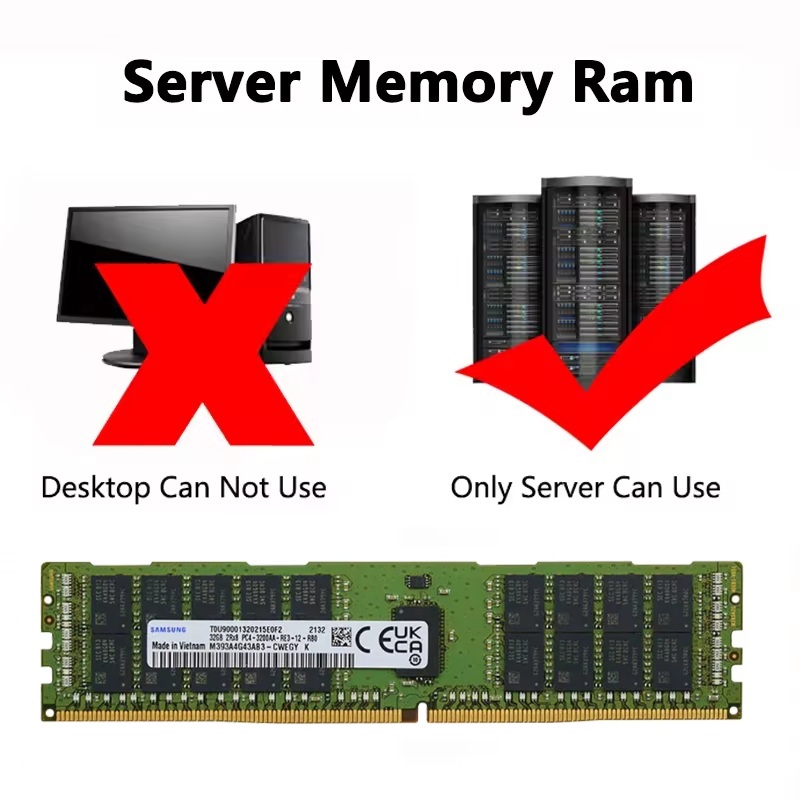 SAMSUNG Server Memory DDR4 Ram - Ddr4 2400Mhz ulasan dan harga