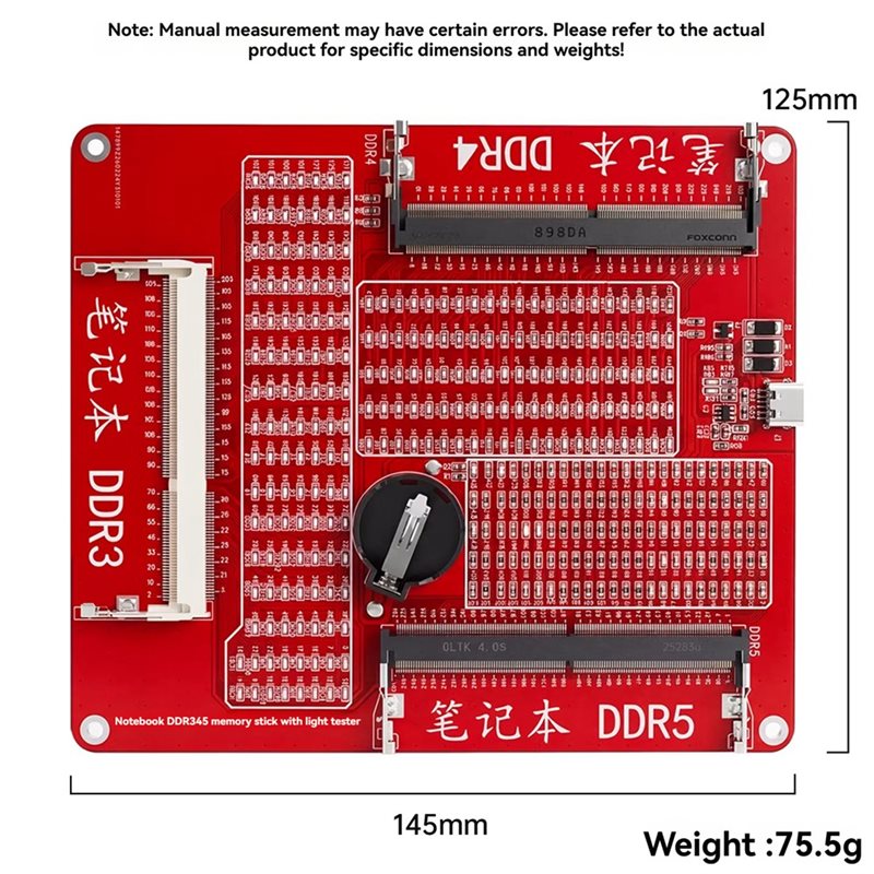 SCLS DDR3/4/5 Memory Tester Un - Ram Memory Module ulasan dan harga