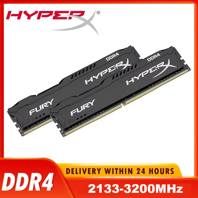 Original HyperX Fury DDR4 Memo - Ddr4 2400Mhz ulasan dan harga